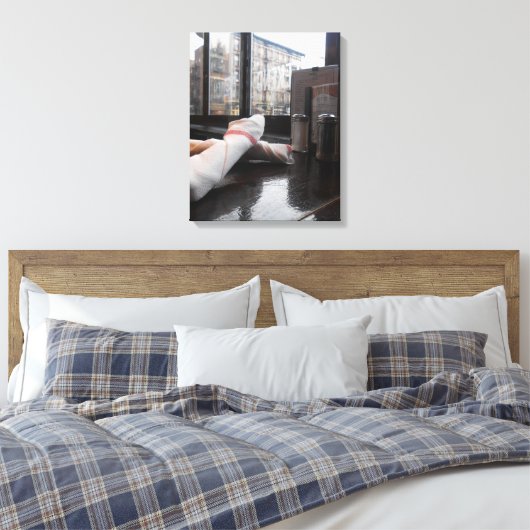 Brazen Fox Leinwanddruck (Insitu (Schlafzimmer))