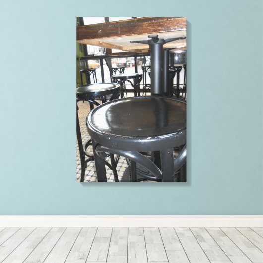 Brazen Fox Leinwanddruck (Insitu (Holzboden))