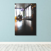 Brazen Fox Leinwanddruck (Insitu (Holzboden))