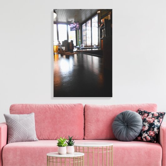 Brazen Fox Leinwanddruck (Insitu (Wohnzimmer))