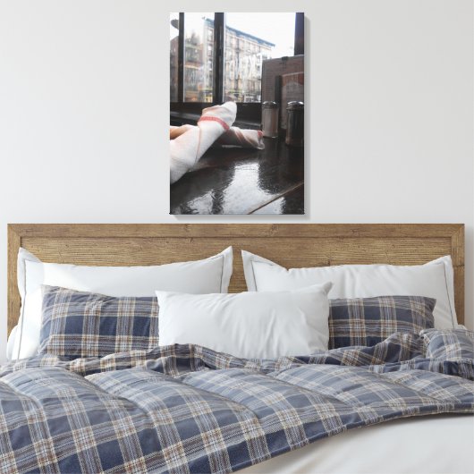 Brazen Fox Leinwanddruck (Insitu (Schlafzimmer))