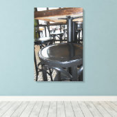 Brazen Fox Leinwanddruck (Insitu (Holzboden))