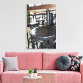 Brazen Fox Leinwanddruck (Insitu (Wohnzimmer))