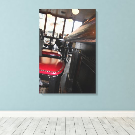 Brazen Fox Leinwanddruck (Insitu (Holzboden))