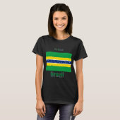 Brazi- I Liebe you T-shirtl- EU Amo Brazil Camiset T-Shirt (Vorne ganz)