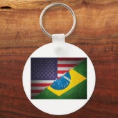 brazil and america schlüsselanhänger (Vorderseite)