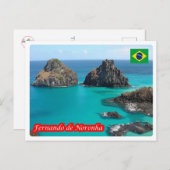Brazil - Archipelago Fernando de Noronha - Postkarte (Vorne/Hinten)