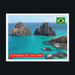 Brazil - Archipelago Fernando de Noronha  - Postkarte<br><div class="desc">Here you will find the souvenir of your vacation. This category contains souvenirs of many locations in:  America -  Brazil - Archipelago Fernando De Noronha. Amaze friends and relatives with the unique souvenirs from your great trip! Try us!</div>