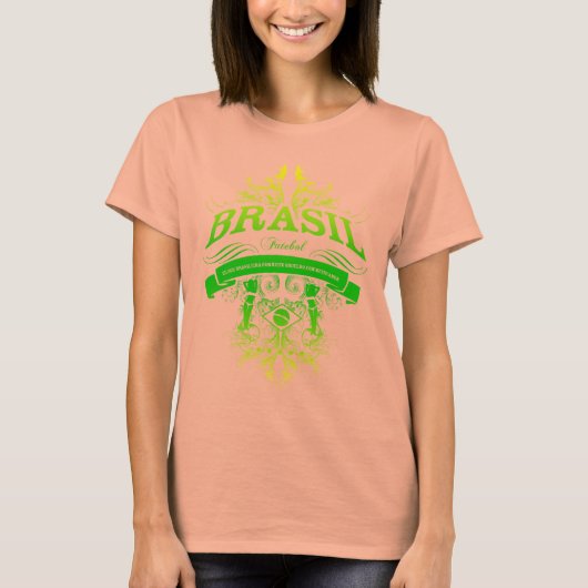 BRAZIL - Brasil Futebol T-Shirt (Vorderseite)