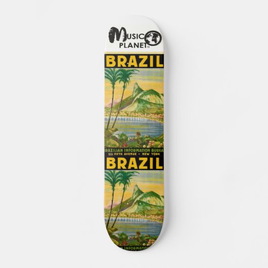 BRAZIL BRASIL Skateboard (Vorderseite)