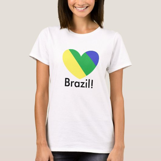 brazil, Brasilien! T-Shirt (Vorderseite)