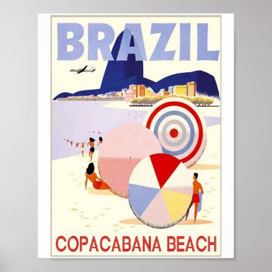 BRAZIL COPACABANA POSTER (Vorne)