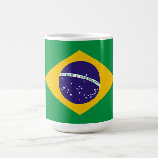 Brazil Flag Coffee Mug Kaffeetasse