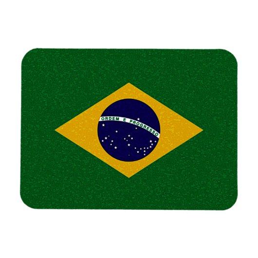 BRAZIL FLAG Flexible Magnet (Horizontal)