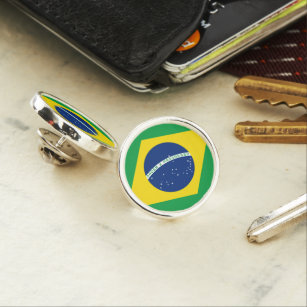BRAZIL FLAG LAPEL PIN