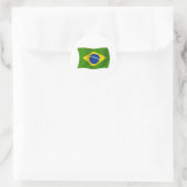 Brazil Flag Sticker (Tasche)