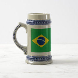 Brazil Flag World Cup 2026 Football Brasil Soccer Bierglas