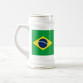 Brazil Flag World Cup 2026 Football Brasil Soccer Bierglas