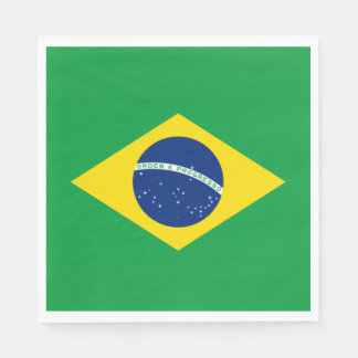 Brazil Flag World Cup 2026 Football Brasil Soccer Serviette