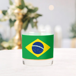 Brazil Flag World Cup 2026 Football Brasil Soccer Whiskyglas