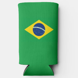 Brazil Flag World Cup 2026 Football Soccer Selters Dosenkühler