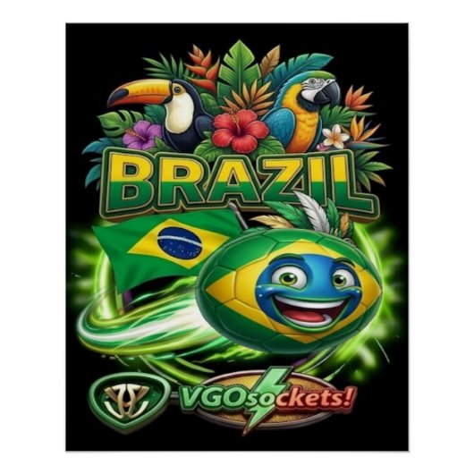 Brazil-GBall01 Poster (Vorderseite)