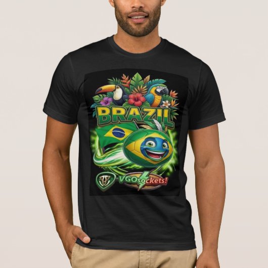 Brazil-GBall01 T-Shirt (Vorderseite)