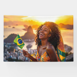 BRAZIL - I LOVE BRAZIL BANNER