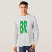BRAZIL-Mann-T-Shirt T-Shirt (Vorne ganz)