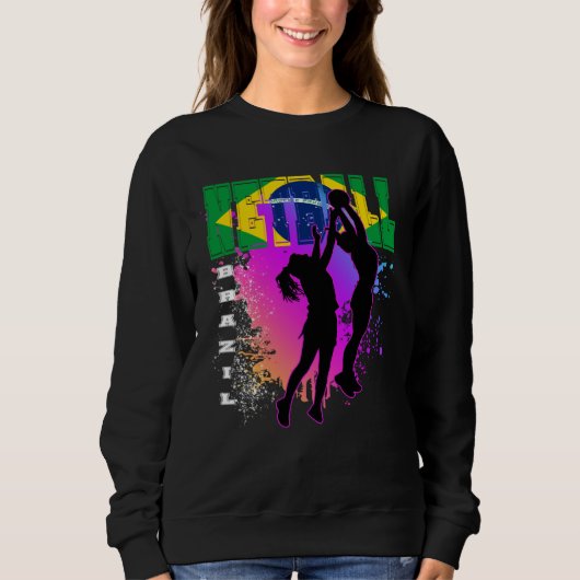 Brazil  Netball Sweatshirt (Vorderseite)