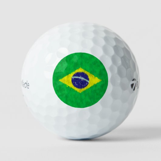 Brazil Oil Painting Drawing Golfball (Vorderseite)