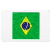 Brazil Oil Painting Drawing Magnet (Horizontal)