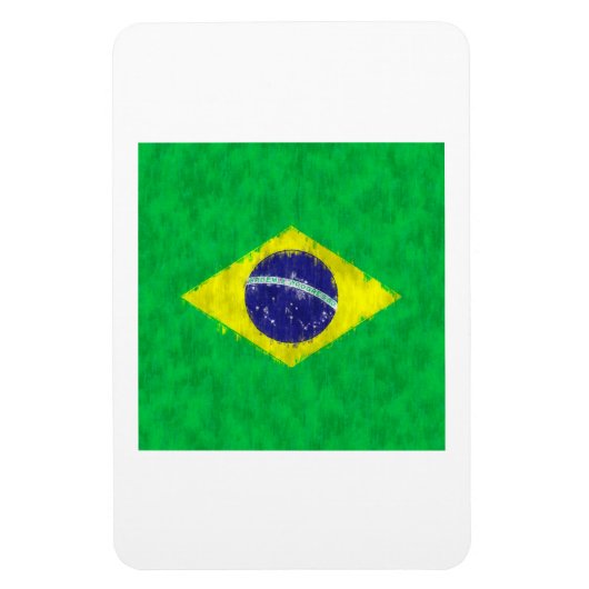 Brazil Oil Painting Drawing Magnet (Vertikal)