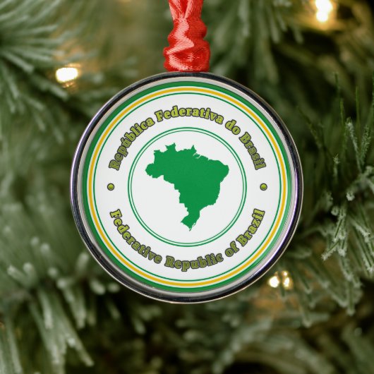Brazil Ornament Aus Metall (Baum)