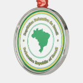 Brazil Ornament Aus Metall (Links)