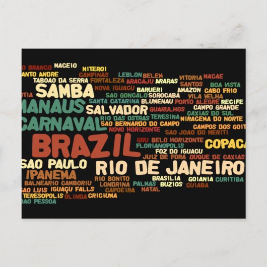 BRAZIL Postcard Postkarte (Vorderseite)