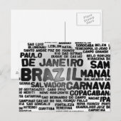 BRAZIL Postkarte (Vorne/Hinten)