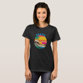 Brazil Retro 1980s Style Brazilian Beach T-Shirt (Vorne ganz)