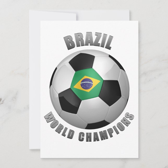BRAZIL SOCCER CHAMPIONEN (Vorderseite)