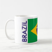 BRAZIL SOCCER KAFFEETASSE (Links)