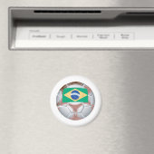 Brazil Soccer Magnet (In Situ (Geschirrspüler))