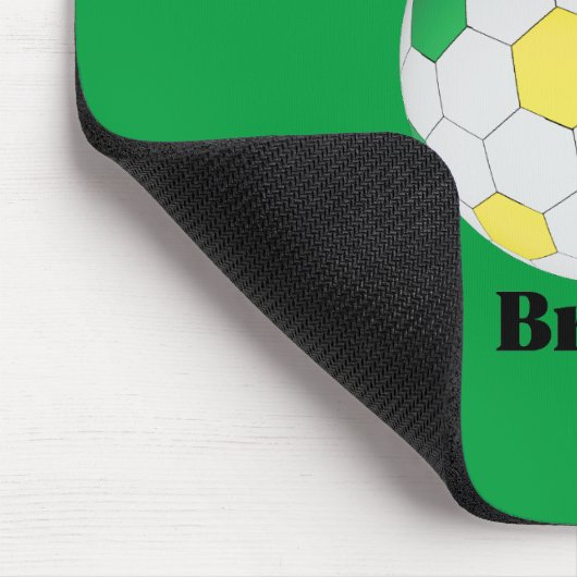 Brazil Soccer Mousepad (Ecke)