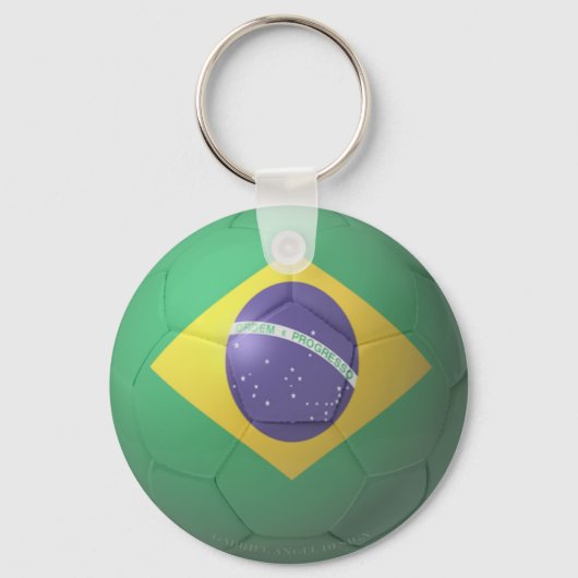 Brazil Soccer Schlüsselanhänger (Vorderseite)