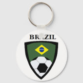 Brazil Soccer Schlüsselanhänger (Vorderseite)