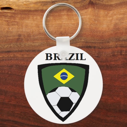 Brazil Soccer Schlüsselanhänger (Vorderseite)