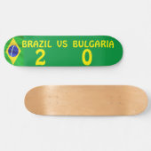 BRAZIL VS BULGARIA Skateboard (Horizontal)