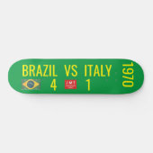 BRAZIL VS ITALY Skateboard (Horizontal)