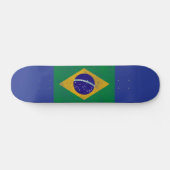 Brazile Vintager FlaggeSkateboard Skateboard (Horizontal)