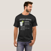 Brazilian Caipirinha Recipe for Cachaca T-Shirt (Vorne ganz)