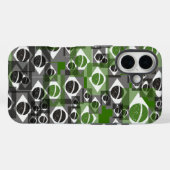 Brazilian flag pattern Case-Mate iPhone hülle (Rückseite (Horizontal))